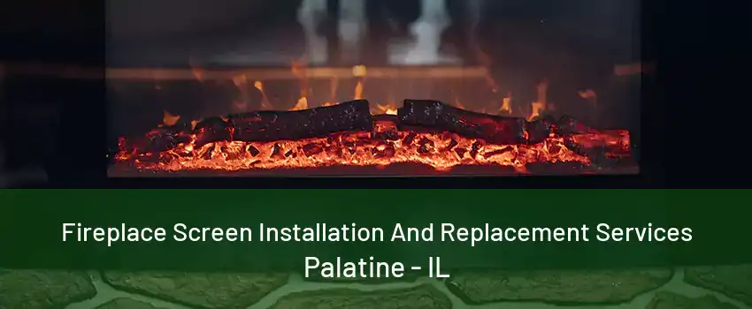 Fireplace Screen Installation And Replacement Services Palatine - IL