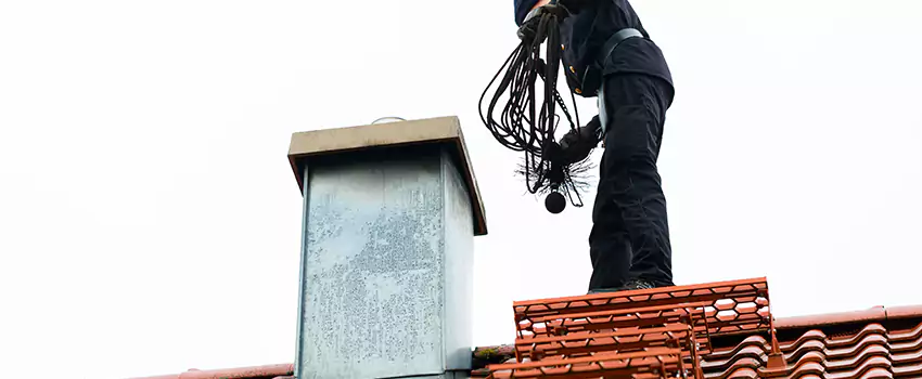 Chimney Brush Cleaning in Palatine, Illinois