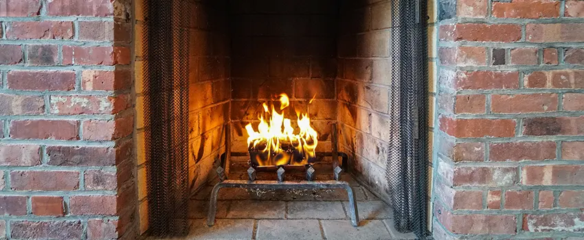 Repairing Damaged Fireplace Tiles in Palatine, Illinois