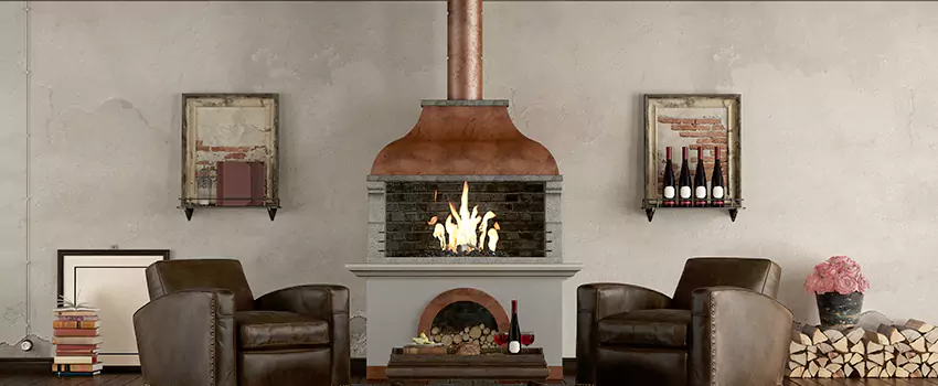 Thelin Hearth Products Providence Pellet Insert Fireplace Installation in Palatine, IL