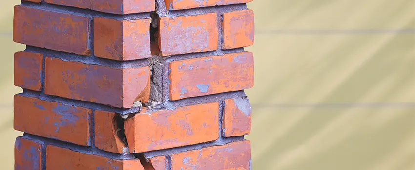 Repairing Cracked Porcelain Tiles for Fireplace in Palatine, IL